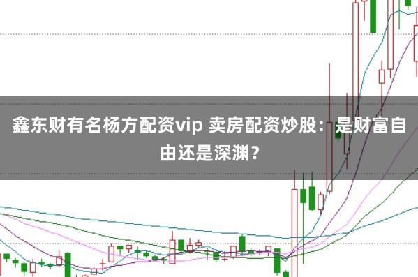 鑫东财有名杨方配资vip 卖房配资炒股：是财富自由还是深渊？